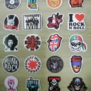 Pegatinas Stickers Skate Rocknroll