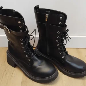 Botas negras góticas 42